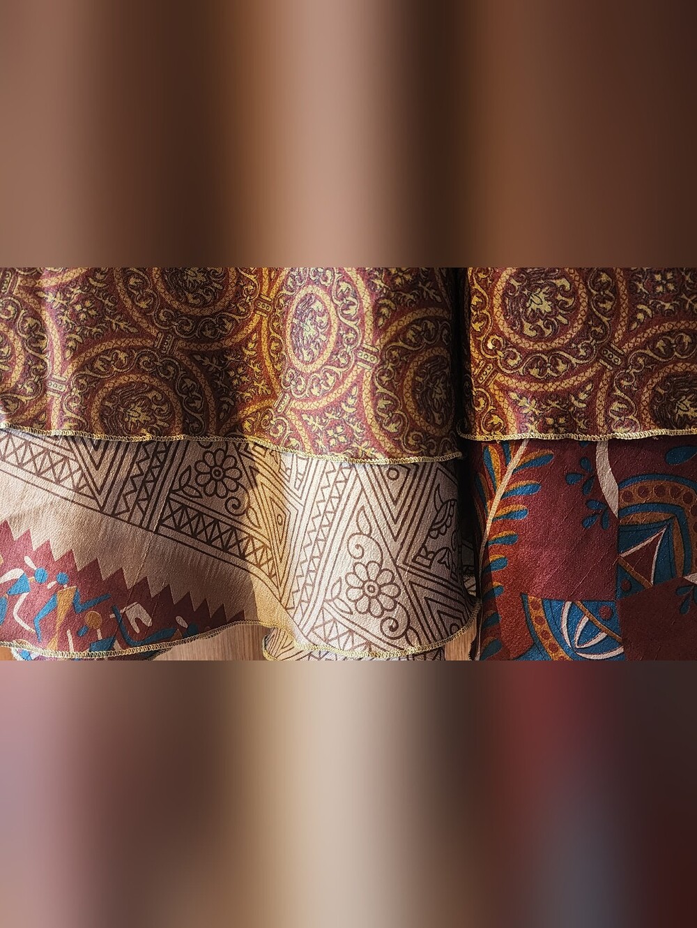 Reversible Wrap Skirt XL - Picture 3 of 8